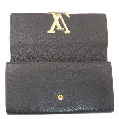 LOUIS VUITTON ルイヴィトン M61248 ポルトフォイユ・カプシーヌ 長財布（小銭入れあり） カーフ レディース 中古