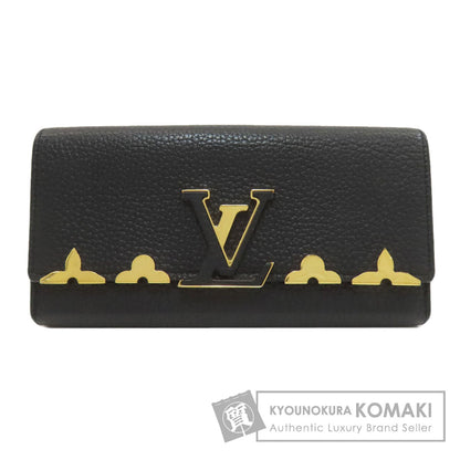 LOUIS VUITTON ルイヴィトン M64551 ポルトフォイユ・カプシーヌ 長財布（小銭入れあり） トリヨン レディース 中古