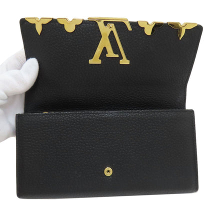 LOUIS VUITTON ルイヴィトン M64551 ポルトフォイユ・カプシーヌ 長財布（小銭入れあり） トリヨン レディース 中古