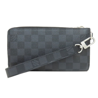 LOUIS VUITTON ルイヴィトン N60379 ジッピー・ドラゴンヌ 長財布（小銭入れあり） ダミエキャンバス レディース 中古