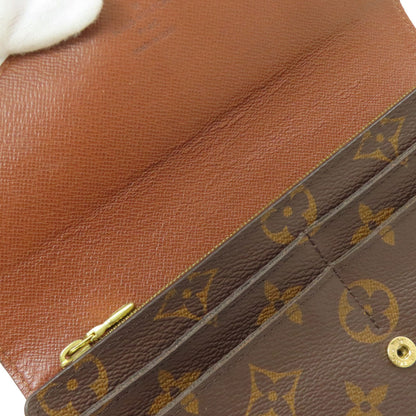 LOUIS VUITTON ルイヴィトン M60531 ポルトフォイユ・サラ 長財布（小銭入れあり） モノグラムキャンバス レディース 中古
