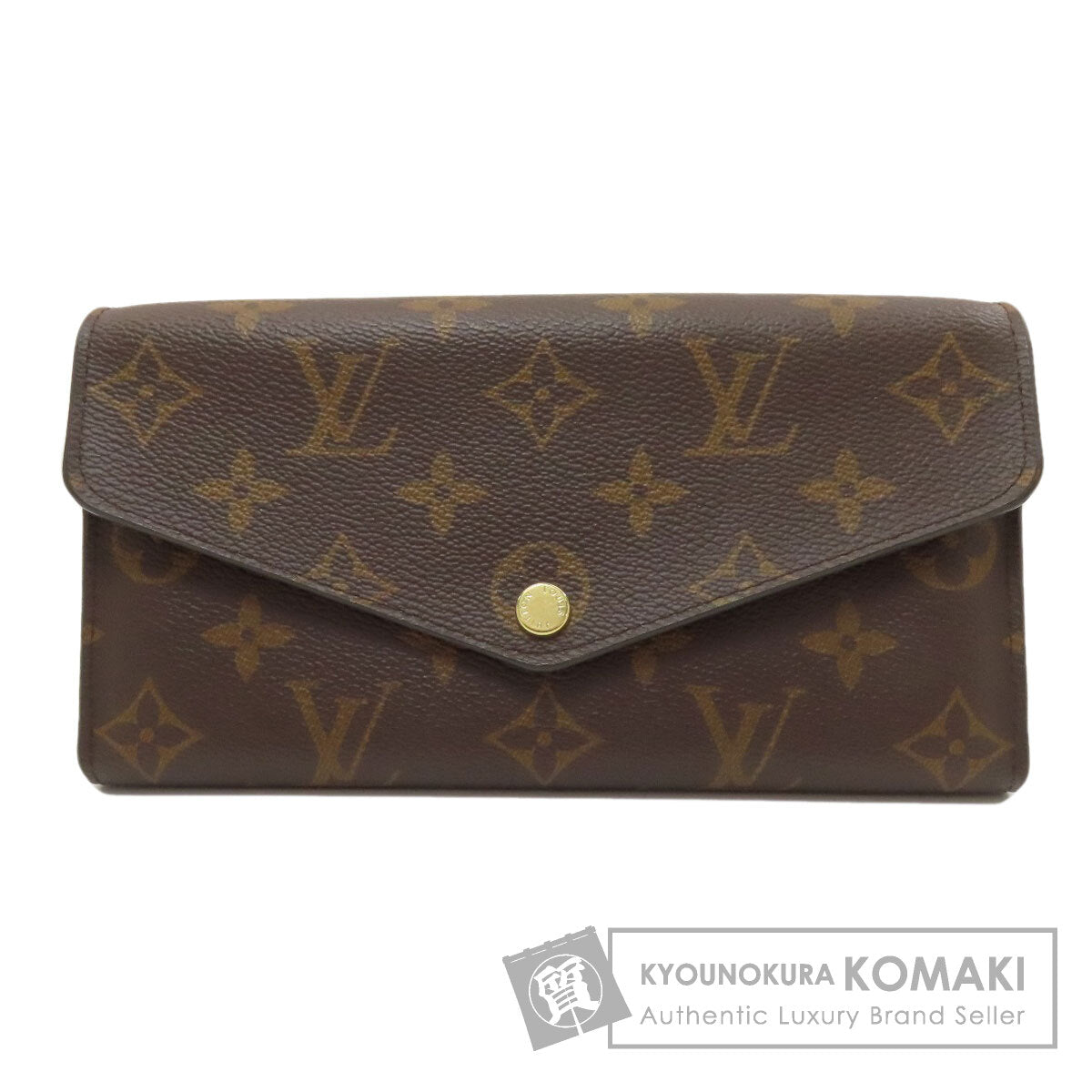 LOUIS VUITTON ルイヴィトン M60531 ポルトフォイユ・サラ 長財布（小銭入れあり） モノグラムキャンバス レディース 中古