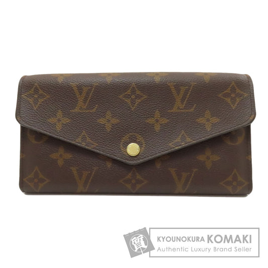 LOUIS VUITTON ルイヴィトン M60531 ポルトフォイユ・サラ 長財布（小銭入れあり） モノグラムキャンバス レディース 中古