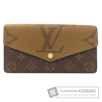 LOUIS VUITTON ルイヴィトン M80726 ポルトフォイユ・サラ 長財布（小銭入れあり） モノグラムリバース レディース 中古