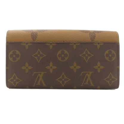 LOUIS VUITTON ルイヴィトン M80726 ポルトフォイユ・サラ 長財布（小銭入れあり） モノグラムリバース レディース 中古