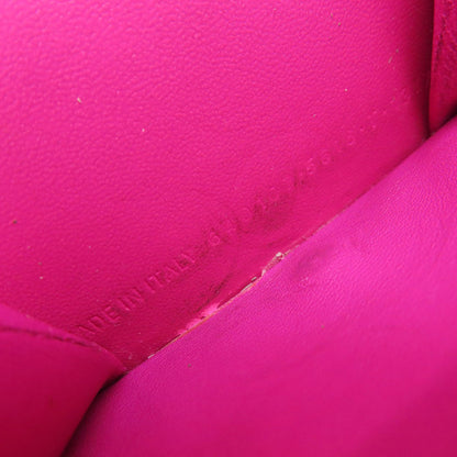 BALENCIAGA バレンシアガ コンパクトウォレット 二つ折り財布（小銭入れあり） レザー レディース 中古