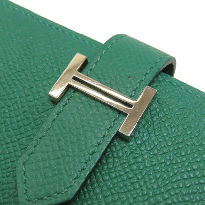 HERMES エルメス ベアンコンパクト シルバー金具 二つ折り財布（小銭入れあり） エプソン レディース 中古