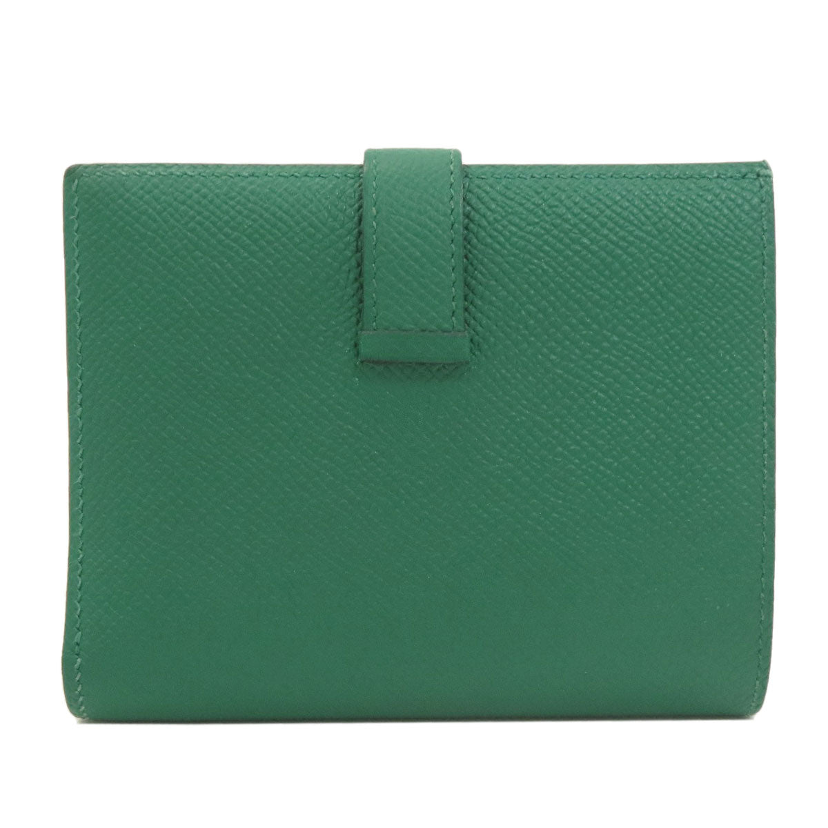 HERMES エルメス ベアンコンパクト シルバー金具 二つ折り財布（小銭入れあり） エプソン レディース 中古