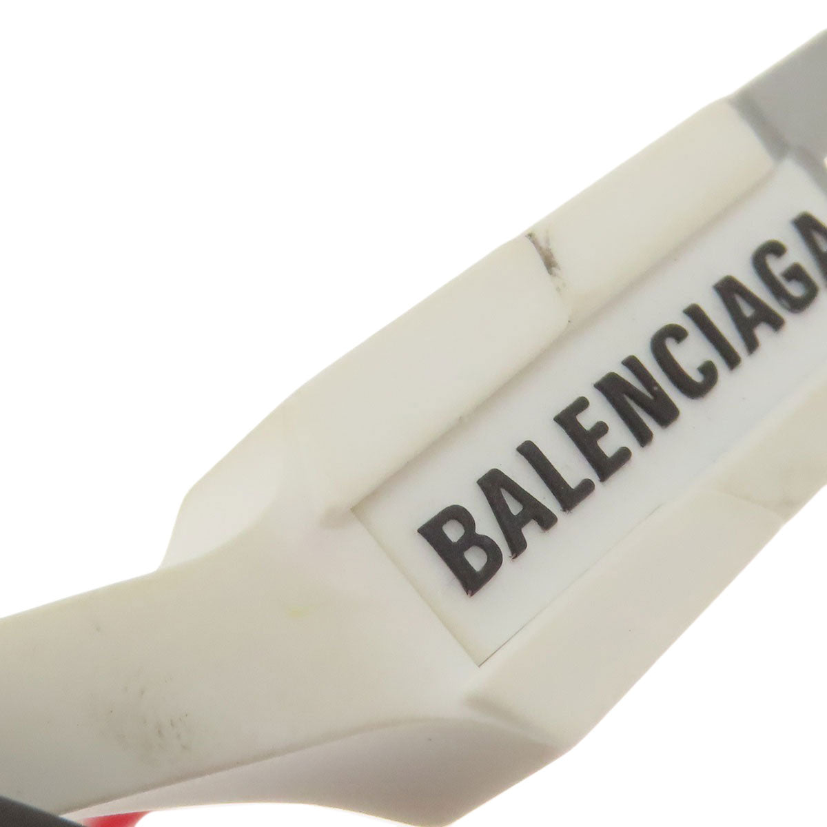 BALENCIAGA バレンシアガ ロゴ サングラス プラスティック レディース 中古