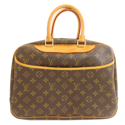 LOUIS VUITTON ルイヴィトン M47270 ドーヴィル ハンドバッグ モノグラムキャンバス レディース 中古