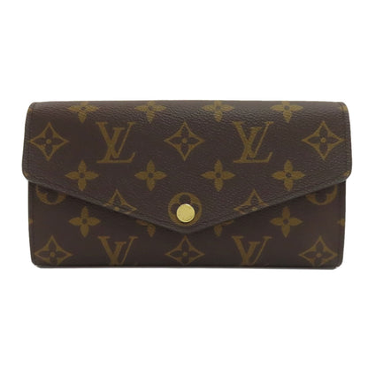 LOUIS VUITTON ルイヴィトン M62235 ポルトフォイユ・サラ 長財布（小銭入れあり） モノグラムキャンバス レディース 中古