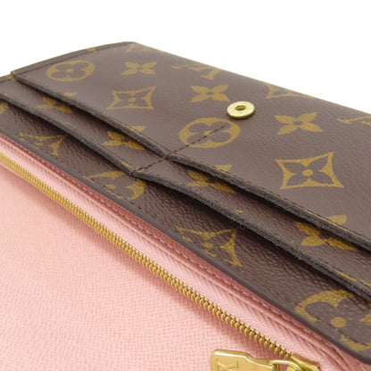 LOUIS VUITTON ルイヴィトン M62235 ポルトフォイユ・サラ 長財布（小銭入れあり） モノグラムキャンバス レディース 中古