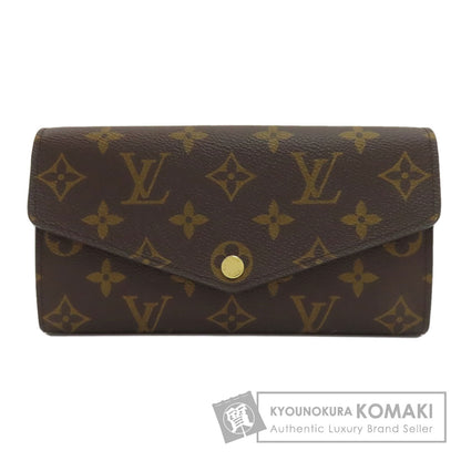 LOUIS VUITTON ルイヴィトン M62235 ポルトフォイユ・サラ 長財布（小銭入れあり） モノグラムキャンバス レディース 中古