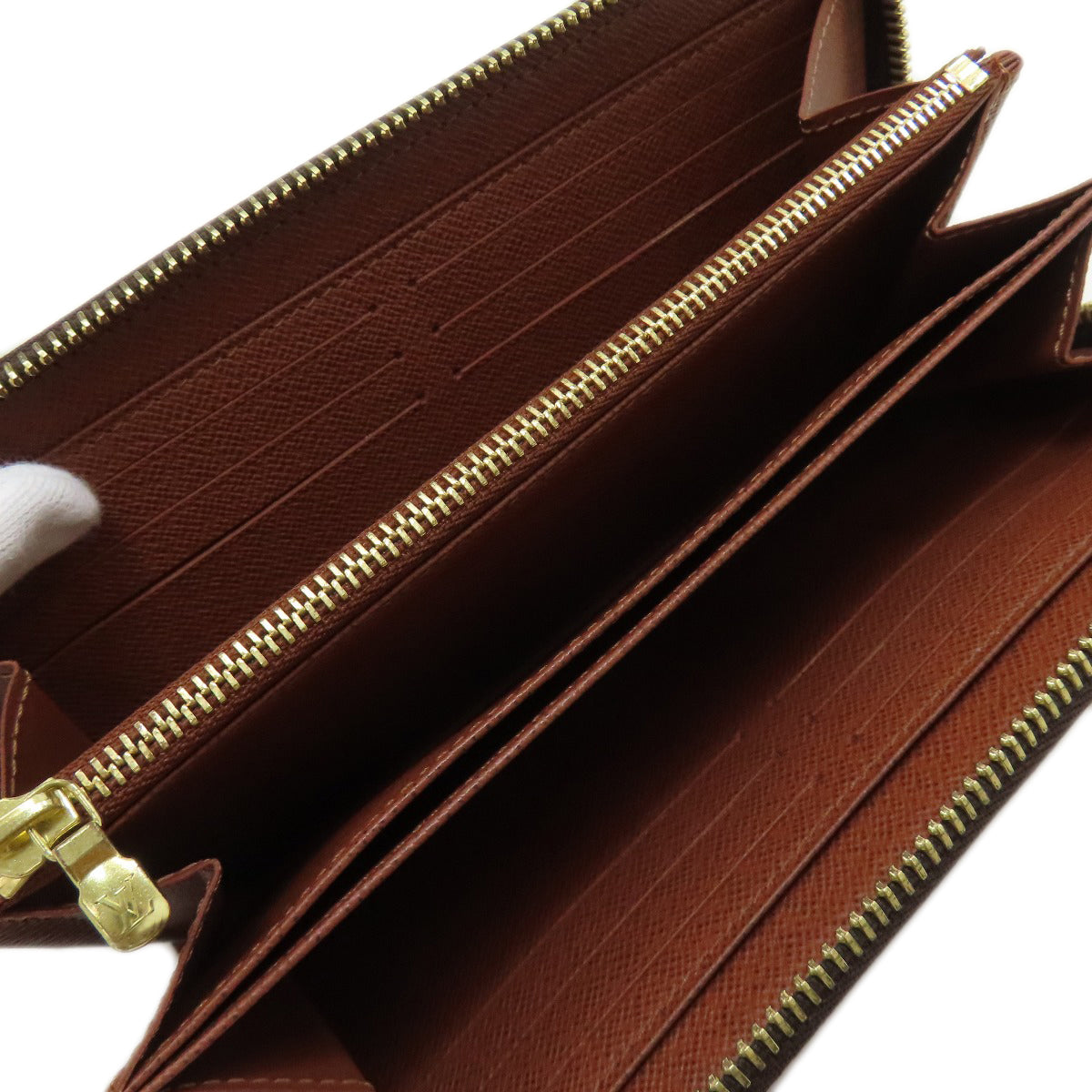 LOUIS VUITTON ルイヴィトン M42616 ジッピー・ウォレット 長財布（小銭入れあり） モノグラムキャンバス レディース 中古