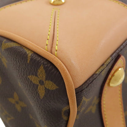 LOUIS VUITTON ルイヴィトン M40325 レティーロPM トートバッグ モノグラムキャンバス レディース 中古