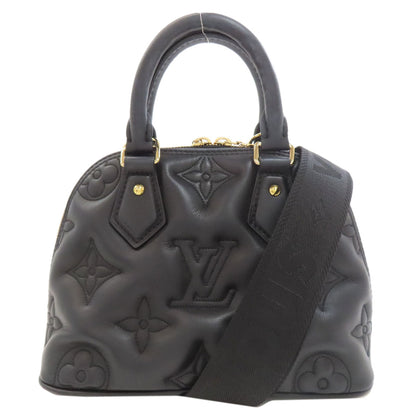 LOUIS VUITTON ルイヴィトン M59793 アルマ・ソフトBB バブルグラム ハンドバッグ カーフ レディース 中古