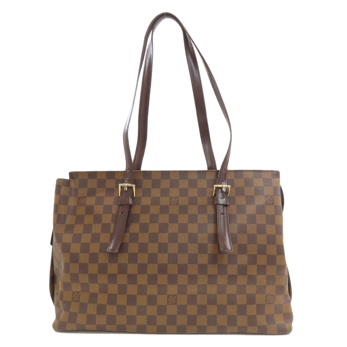 LOUIS VUITTON ルイヴィトン N51119 チェルシー トートバッグ ダミエキャンバス レディース 中古