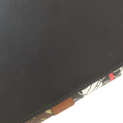 BURBERRY バーバリー TBロゴパターン トートバッグ PVC レディース 中古