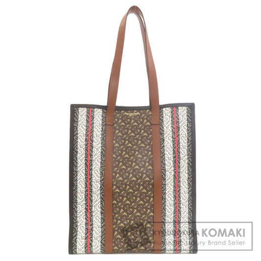 BURBERRY バーバリー TBロゴパターン トートバッグ PVC レディース 中古
