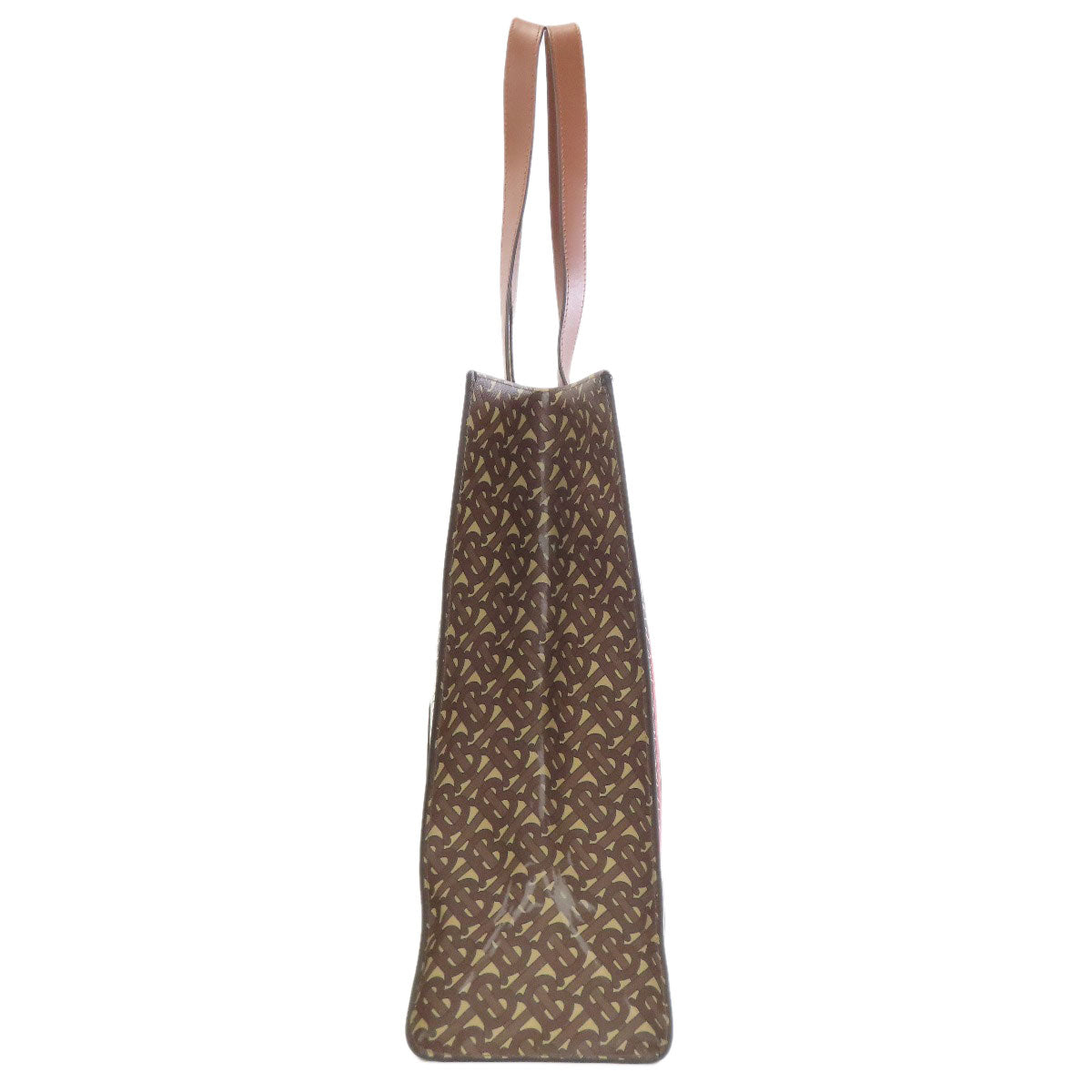 BURBERRY バーバリー TBロゴパターン トートバッグ PVC レディース 中古