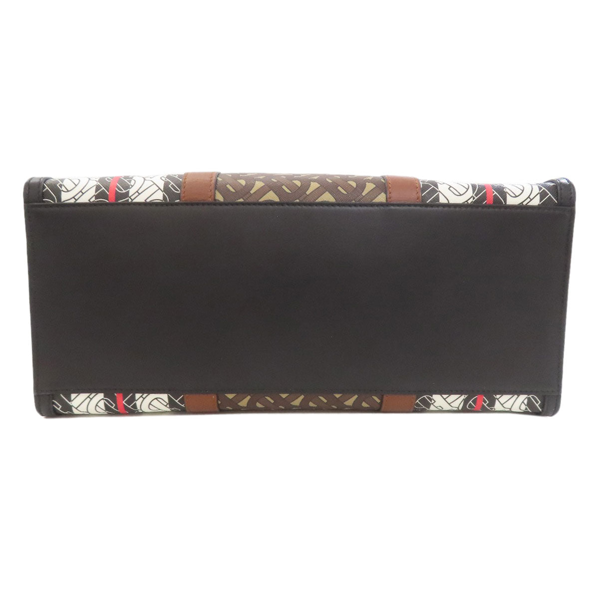 BURBERRY バーバリー TBロゴパターン トートバッグ PVC レディース 中古