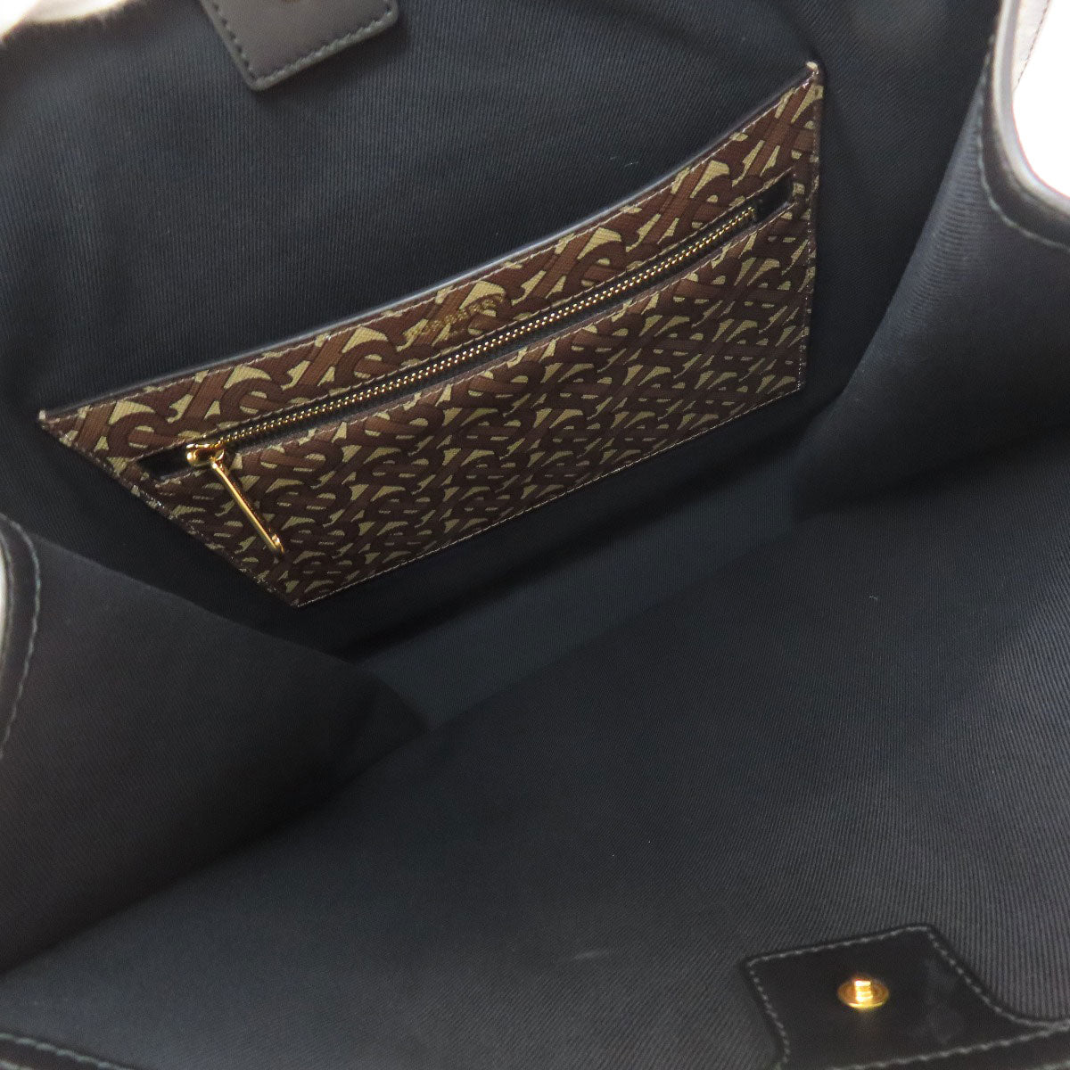 BURBERRY バーバリー TBロゴパターン トートバッグ PVC レディース 中古
