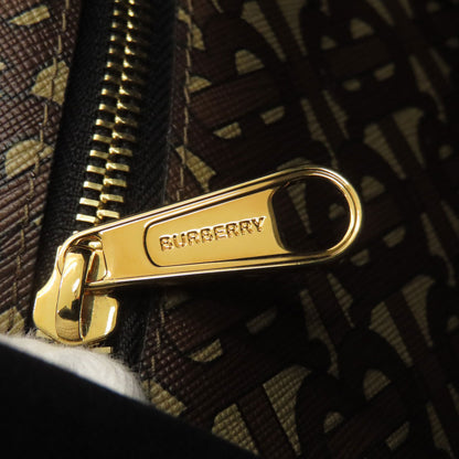 BURBERRY バーバリー TBロゴパターン トートバッグ PVC レディース 中古