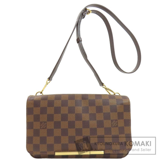 LOUIS VUITTON ルイヴィトン N41257 ホクストンPM ショルダーバッグ ダミエキャンバス レディース 中古