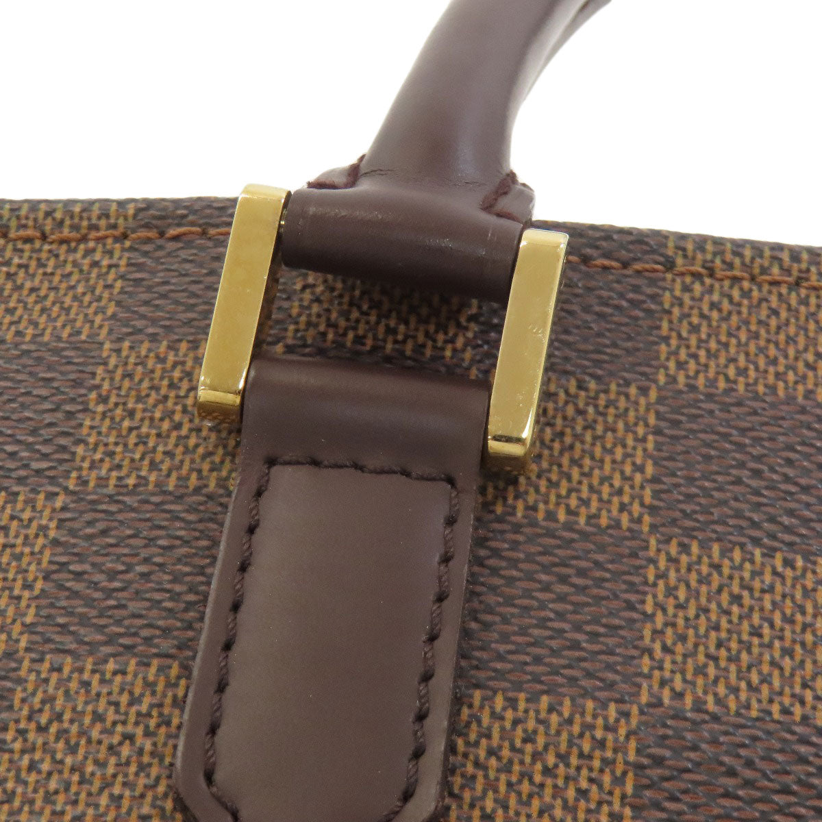 LOUIS VUITTON ルイヴィトン N51140 サックプラ トートバッグ ダミエキャンバス レディース 中古