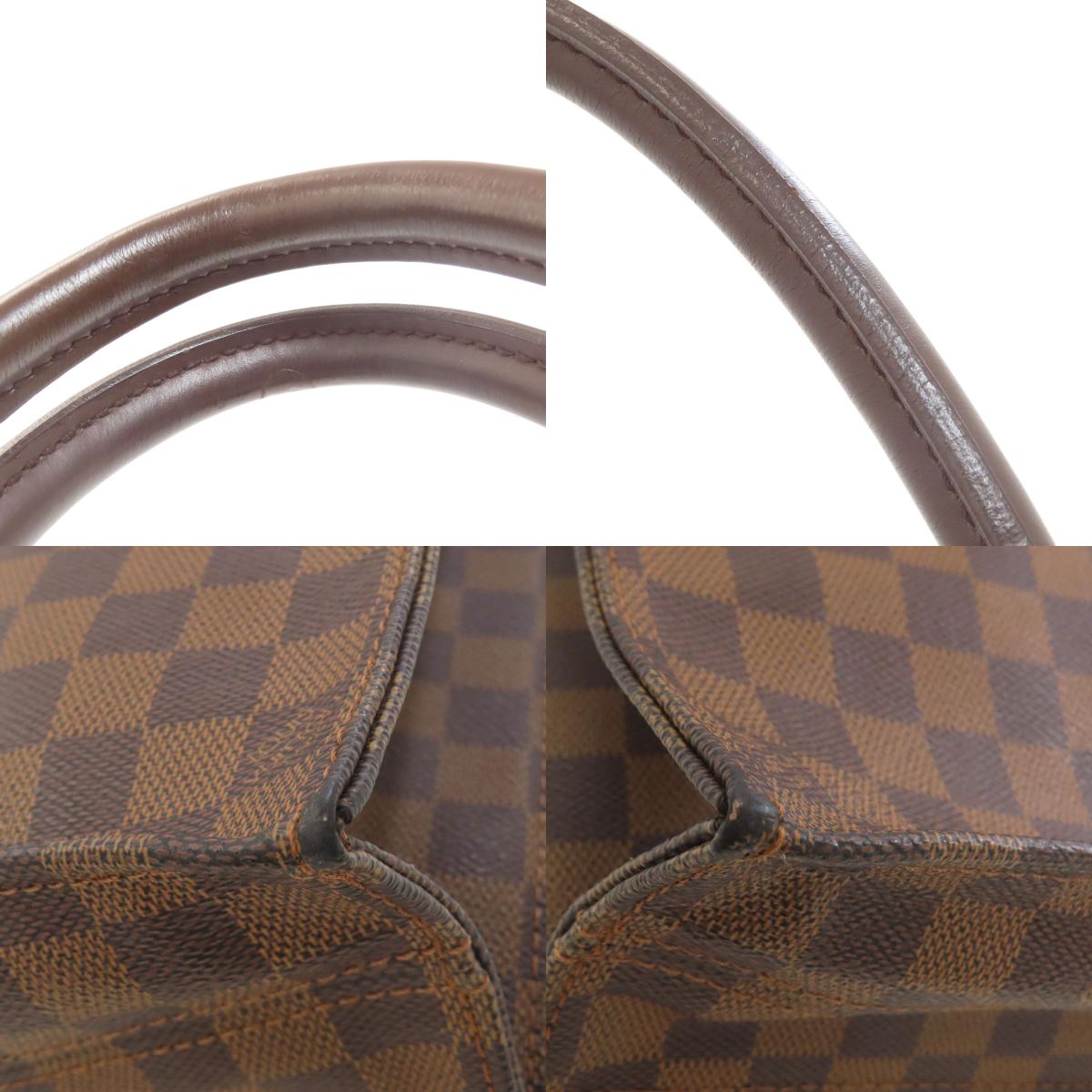 LOUIS VUITTON ルイヴィトン N51140 サックプラ トートバッグ ダミエキャンバス レディース 中古