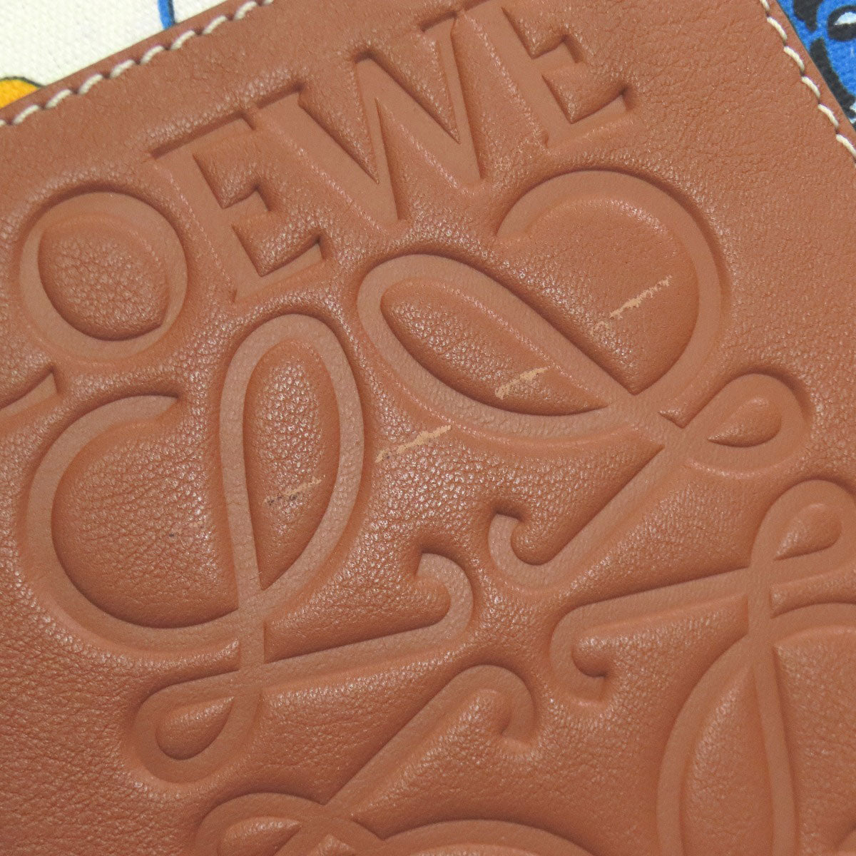 LOEWE ロエベ パウラズイビザ トートバッグ キャンバス レディース 中古