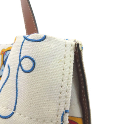 LOEWE ロエベ パウラズイビザ トートバッグ キャンバス レディース 中古