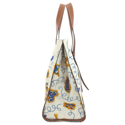 LOEWE ロエベ パウラズイビザ トートバッグ キャンバス レディース 中古