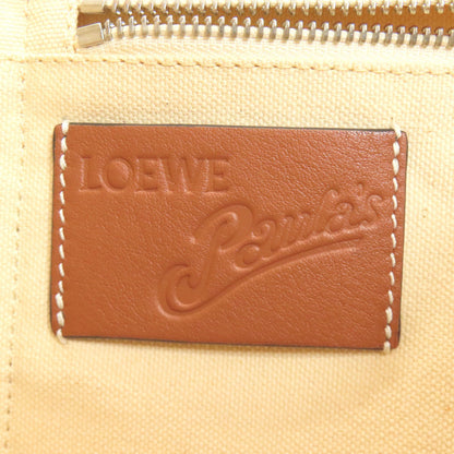 LOEWE ロエベ パウラズイビザ トートバッグ キャンバス レディース 中古
