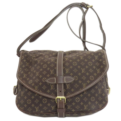 LOUIS VUITTON ルイヴィトン M95227 ソミュール ショルダーバッグ モノグラムミニラン レディース 中古