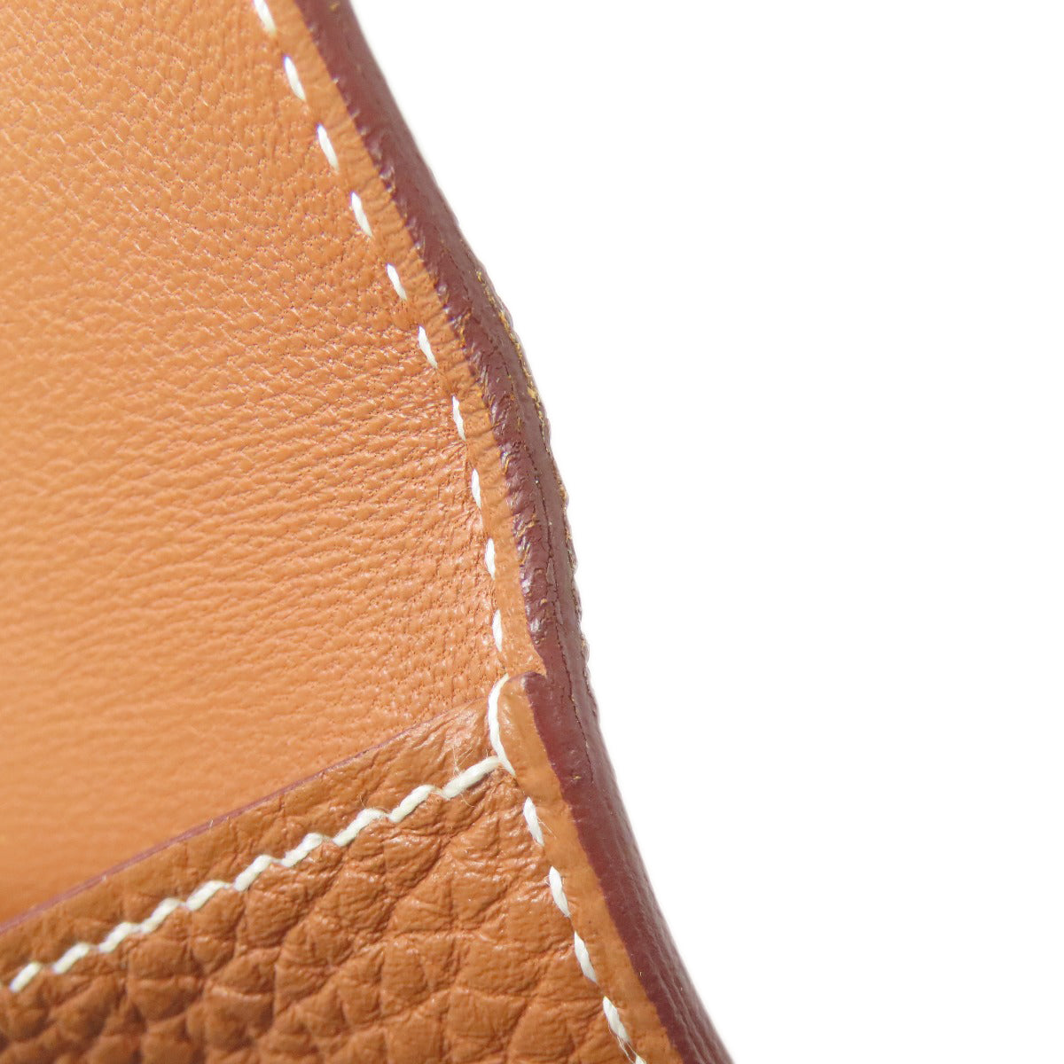 HERMES エルメス ドゴンコンパクト ゴールド シルバー金具 コインケース トリヨン レディース 中古