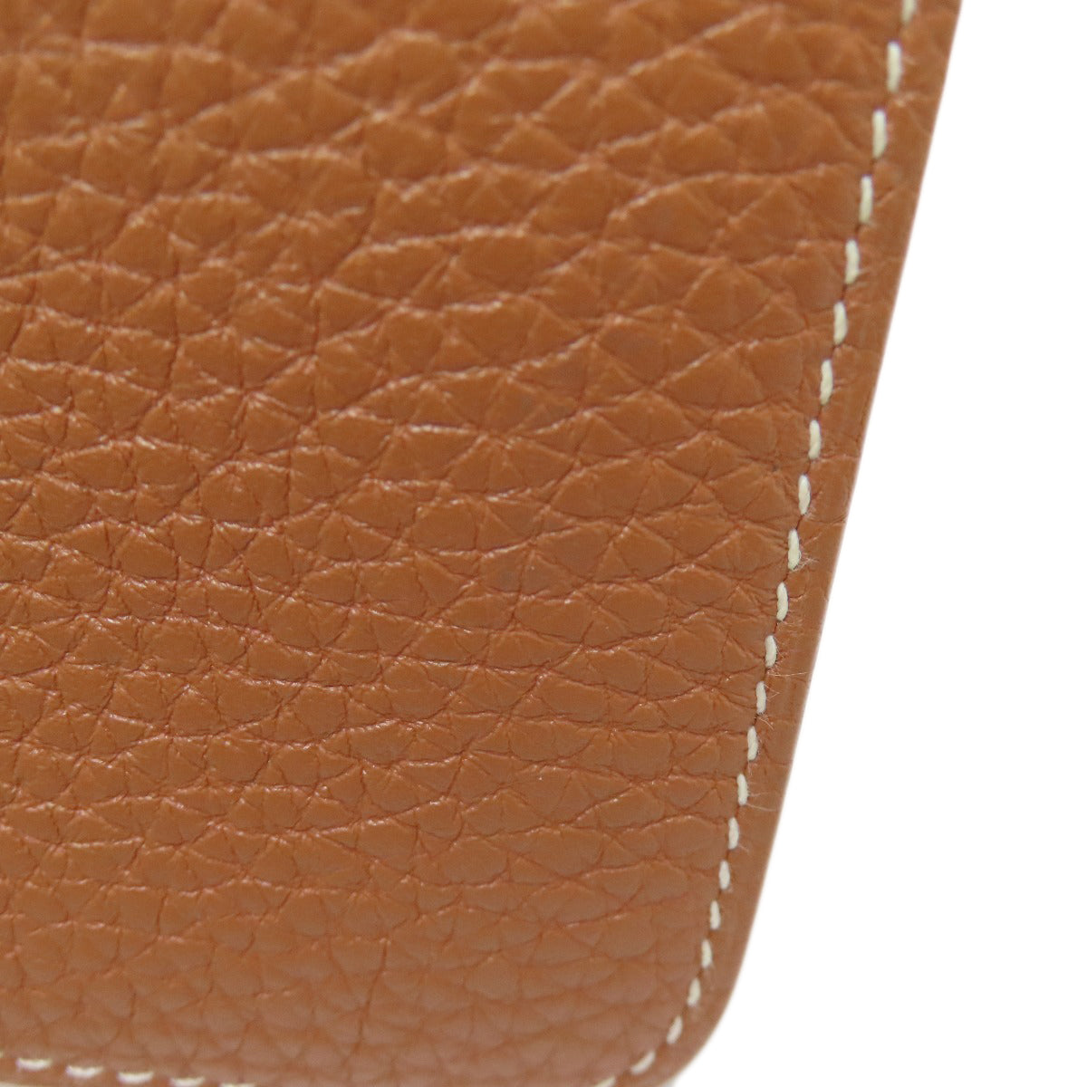 HERMES エルメス ドゴンコンパクト ゴールド シルバー金具 コインケース トリヨン レディース 中古