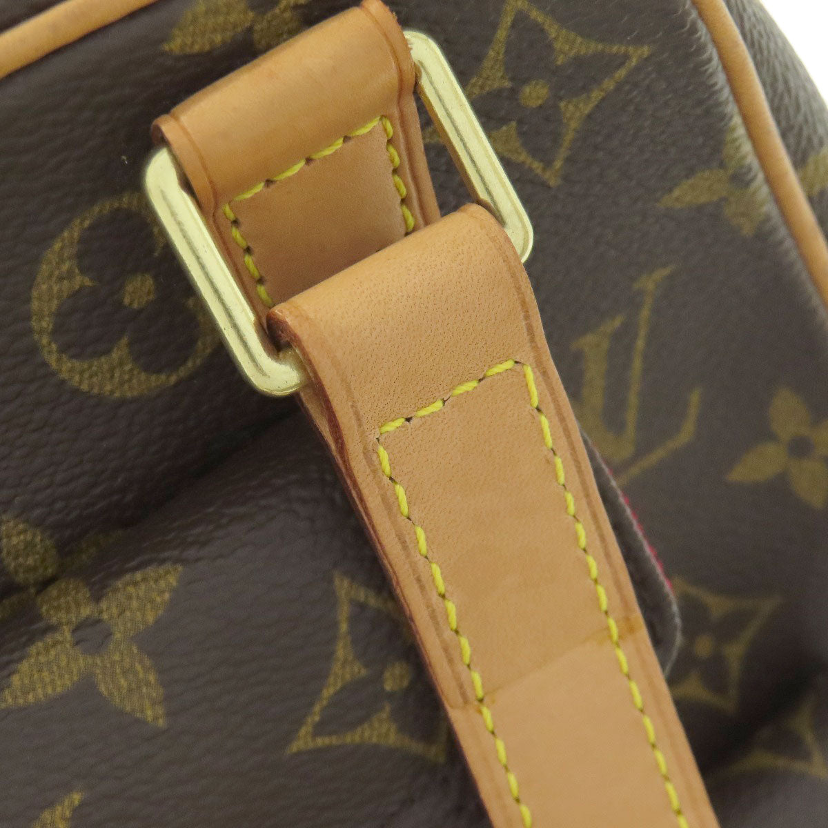 LOUIS VUITTON ルイヴィトン M51161 エクサントリ・シテ ハンドバッグ モノグラムキャンバス レディース 中古