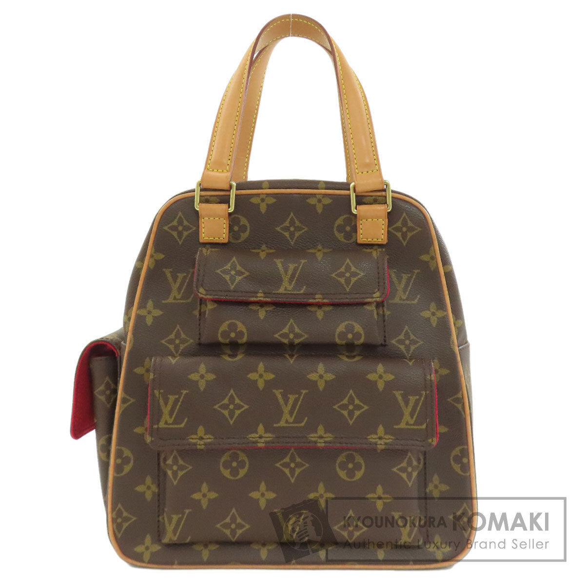 LOUIS VUITTON ルイヴィトン M51161 エクサントリ・シテ ハンドバッグ モノグラムキャンバス レディース 中古