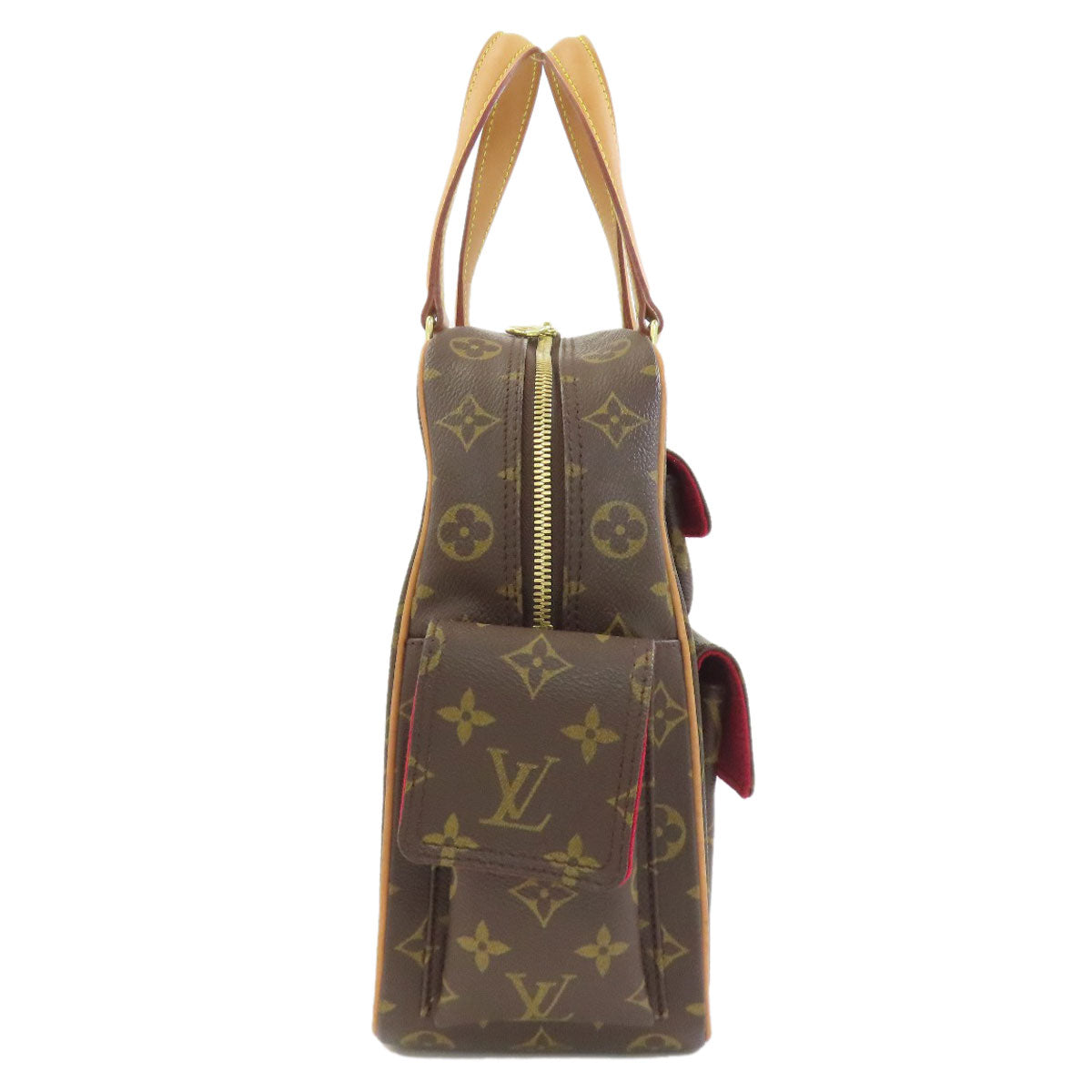 LOUIS VUITTON ルイヴィトン M51161 エクサントリ・シテ ハンドバッグ モノグラムキャンバス レディース 中古