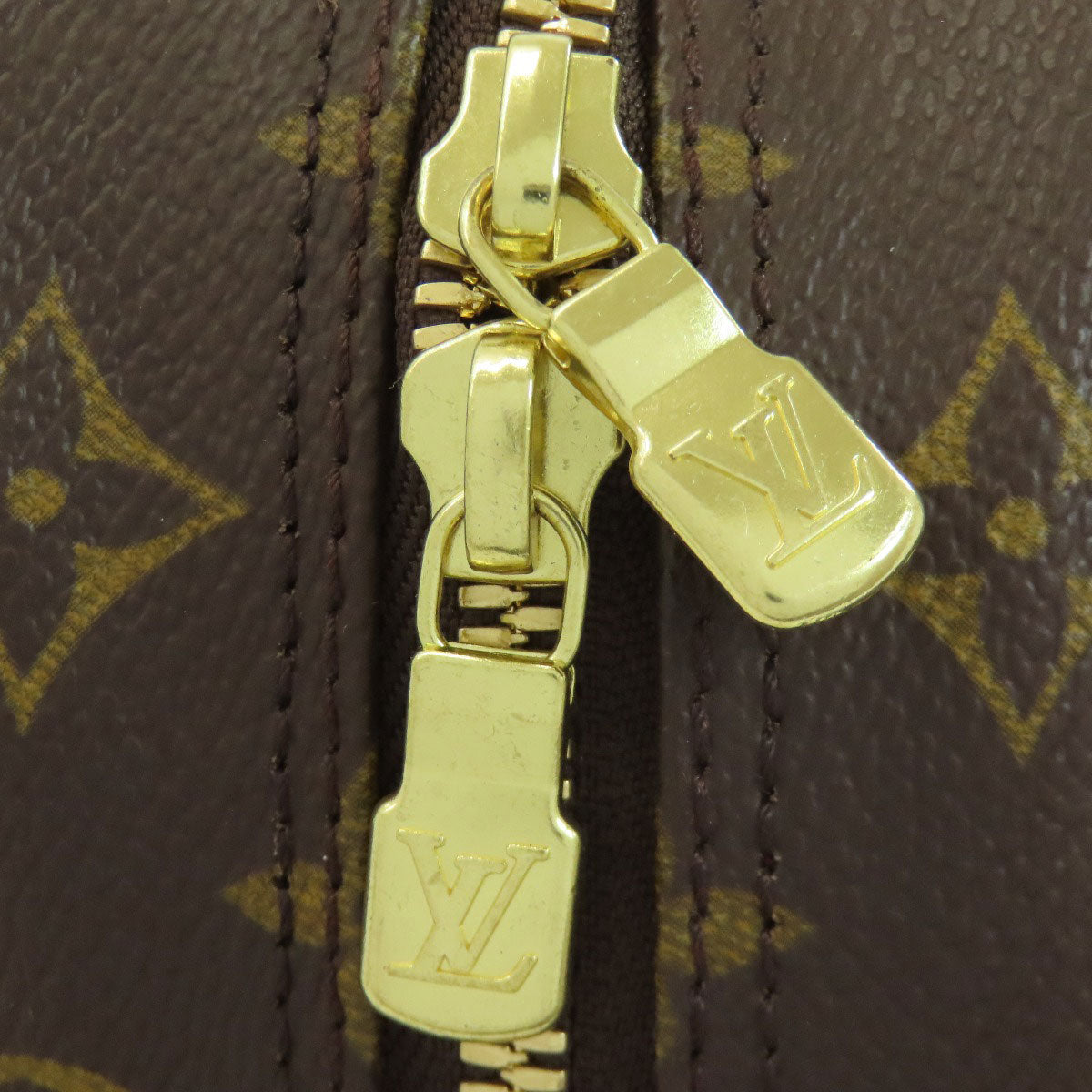 LOUIS VUITTON ルイヴィトン M51161 エクサントリ・シテ ハンドバッグ モノグラムキャンバス レディース 中古