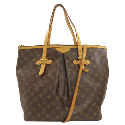 LOUIS VUITTON ルイヴィトン M40146 パレルモGM トートバッグ モノグラムキャンバス レディース 中古