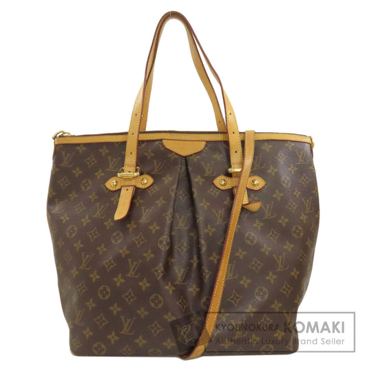 LOUIS VUITTON ルイヴィトン M40146 パレルモGM トートバッグ モノグラムキャンバス レディース 中古
