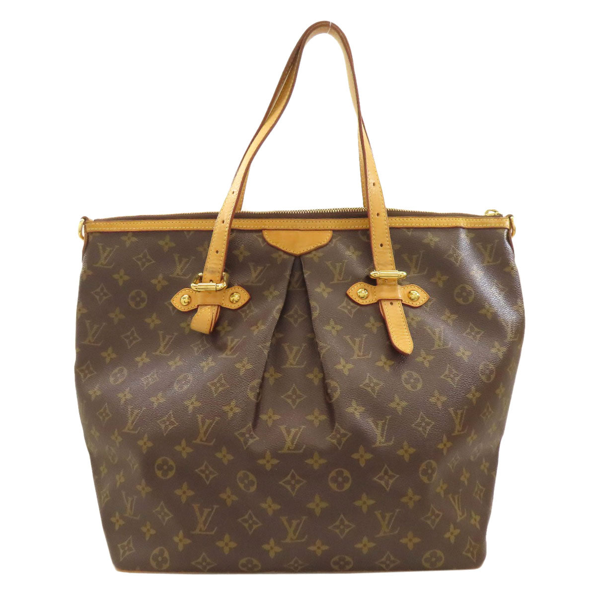 LOUIS VUITTON ルイヴィトン M40146 パレルモGM トートバッグ モノグラムキャンバス レディース 中古