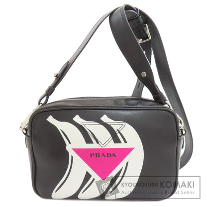 PRADA プラダ バナナ ショルダーバッグ カーフ レディース 中古