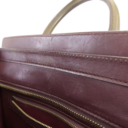 CELINE セリーヌ ラゲージマイクロ トートバッグ カーフ レディース 中古