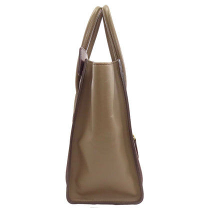 CELINE セリーヌ ラゲージマイクロ トートバッグ カーフ レディース 中古