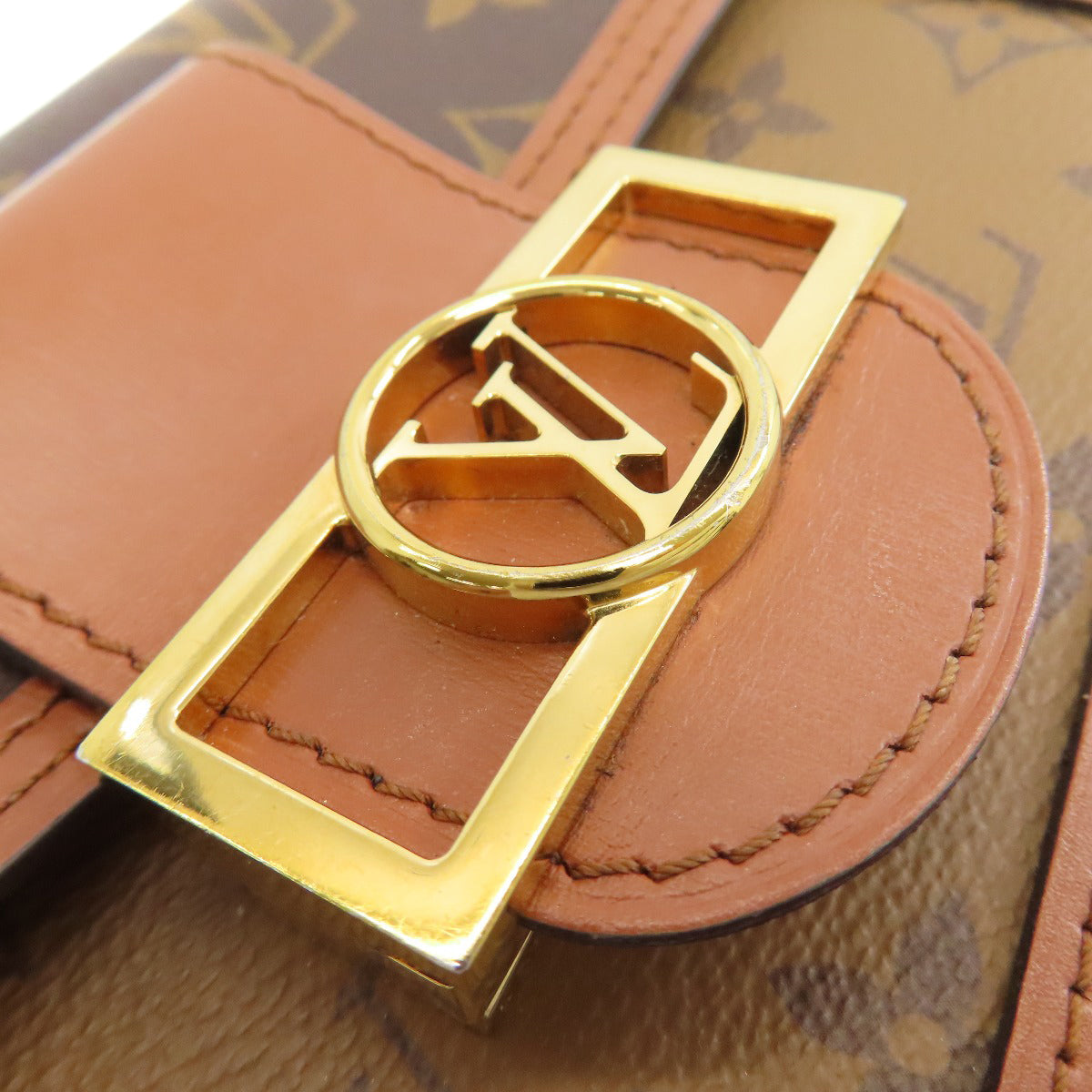 LOUIS VUITTON ルイヴィトン M68746 ポルトフォイユ・ドーフィーヌ ショルダーバッグ モノグラムキャンバス レディース 中古