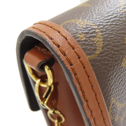 LOUIS VUITTON ルイヴィトン M68746 ポルトフォイユ・ドーフィーヌ ショルダーバッグ モノグラムキャンバス レディース 中古