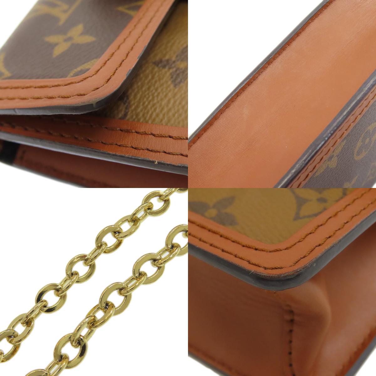 LOUIS VUITTON ルイヴィトン M68746 ポルトフォイユ・ドーフィーヌ ショルダーバッグ モノグラムキャンバス レディース 中古